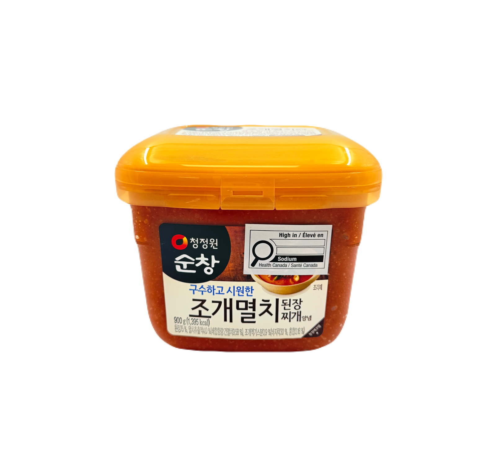 DS CLAM&ANCHOVY SOYBEAN PASTE (900G*8) 청정원 조개멸치 찌게 된장